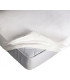 Coprimaterasso Elasticizzato in spugna con angoli ed elastici - 3 misure - altezza materasso cm 25