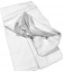 Coppia Federe Copriguanciale Fodere Salva e Copri Cuscino Bianche in 100% Morbido Cotone Fasciato Misura cm 50x80